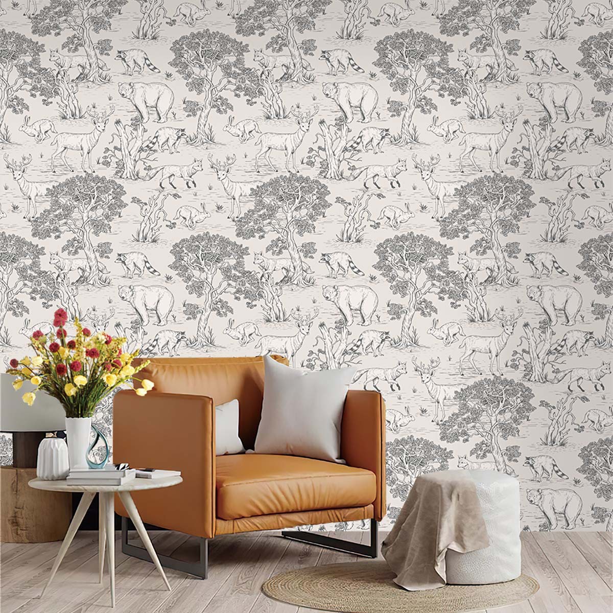 Vintage Animals Forest Peel an - Wedding Zoo avis et prix