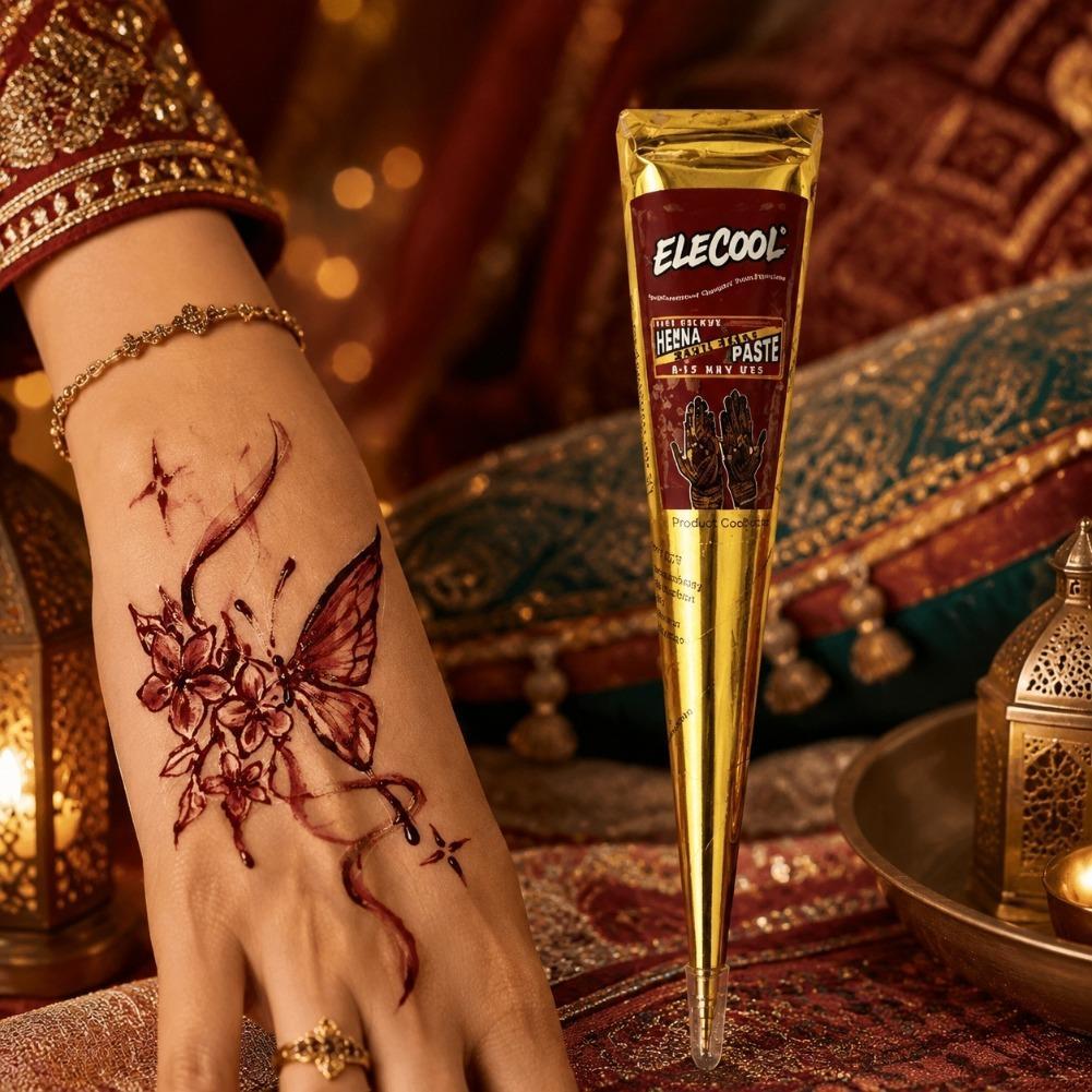 Natural Black Henna Flash Tatt - Indian Wedding Supply avis et prix