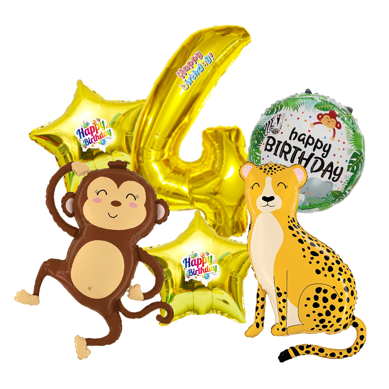 Monkey Leopard Zoo Numbers 0-9 - Wedding Zoo avis et prix