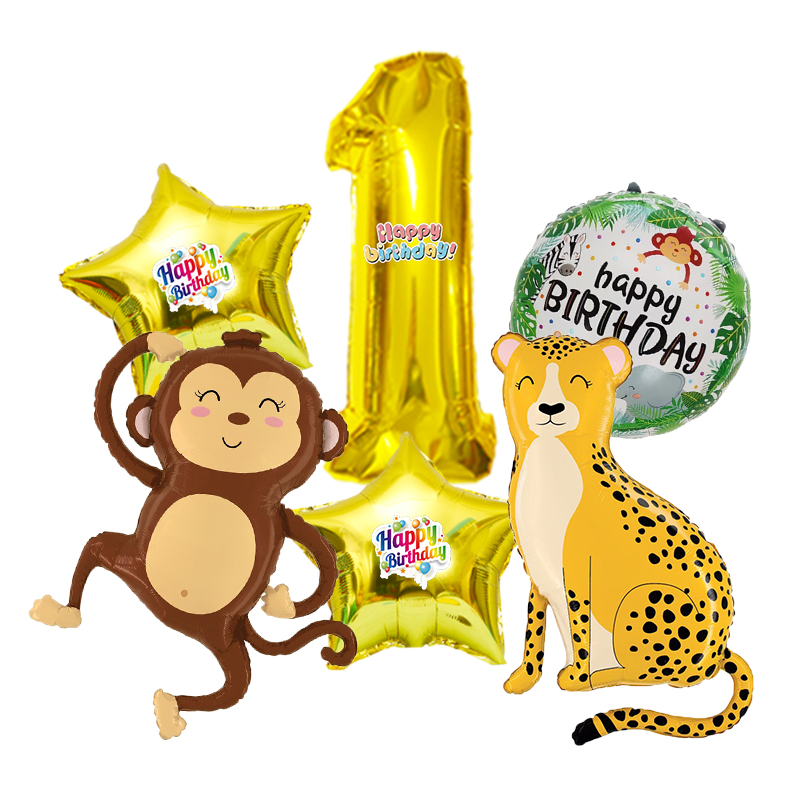 Monkey Leopard Zoo Numbers 0-9 - Wedding Zoo avis et prix