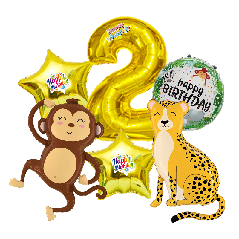 Monkey Leopard Zoo Numbers 0-9 - Wedding Zoo avis et prix