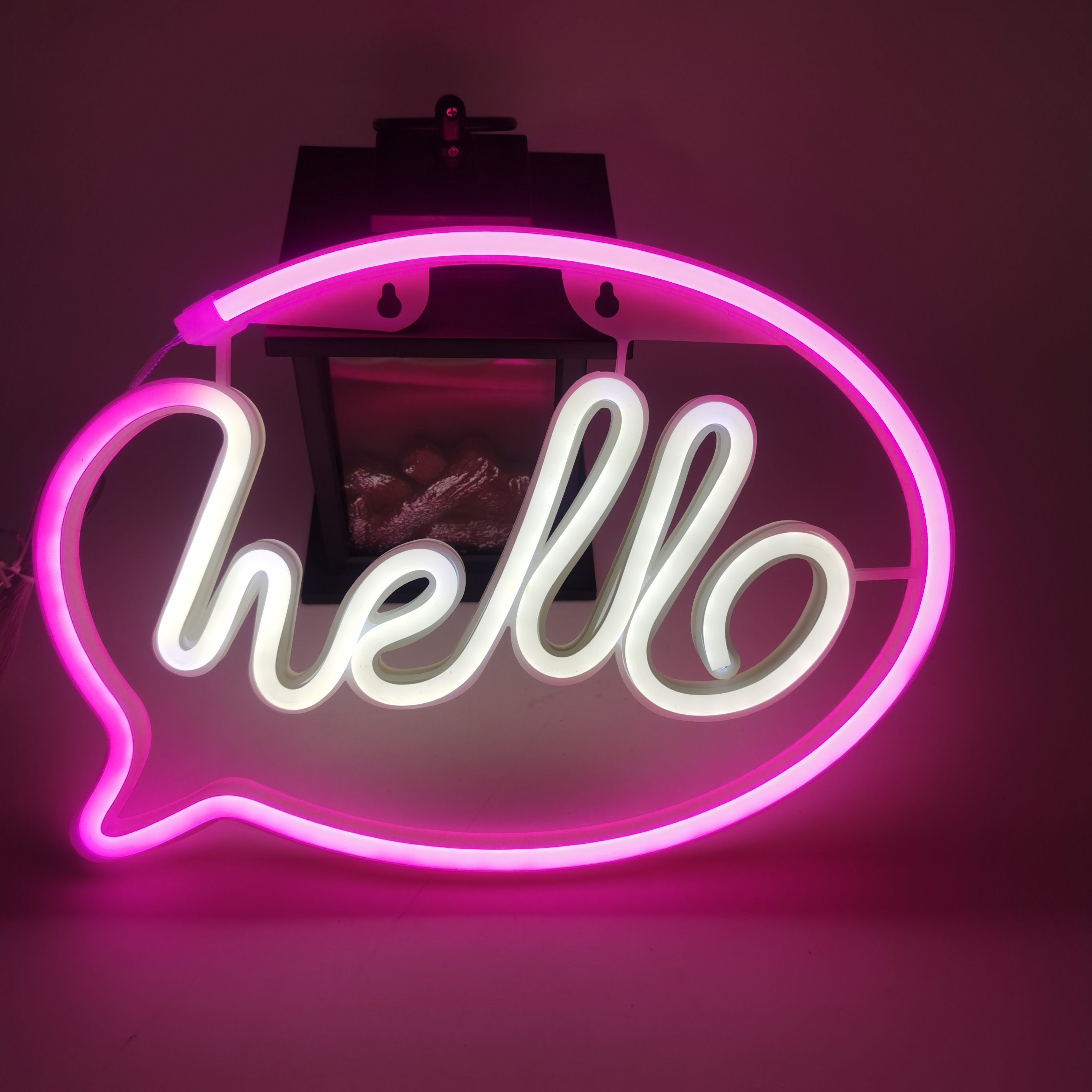 Hello Neon LED Light USB or Ba - Wedding Power Supply avis et prix