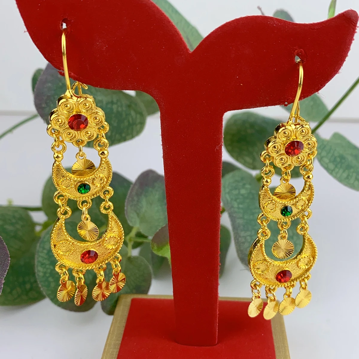 Indian Drop Dangle Earrings Je - Indian Wedding Supply avis et prix