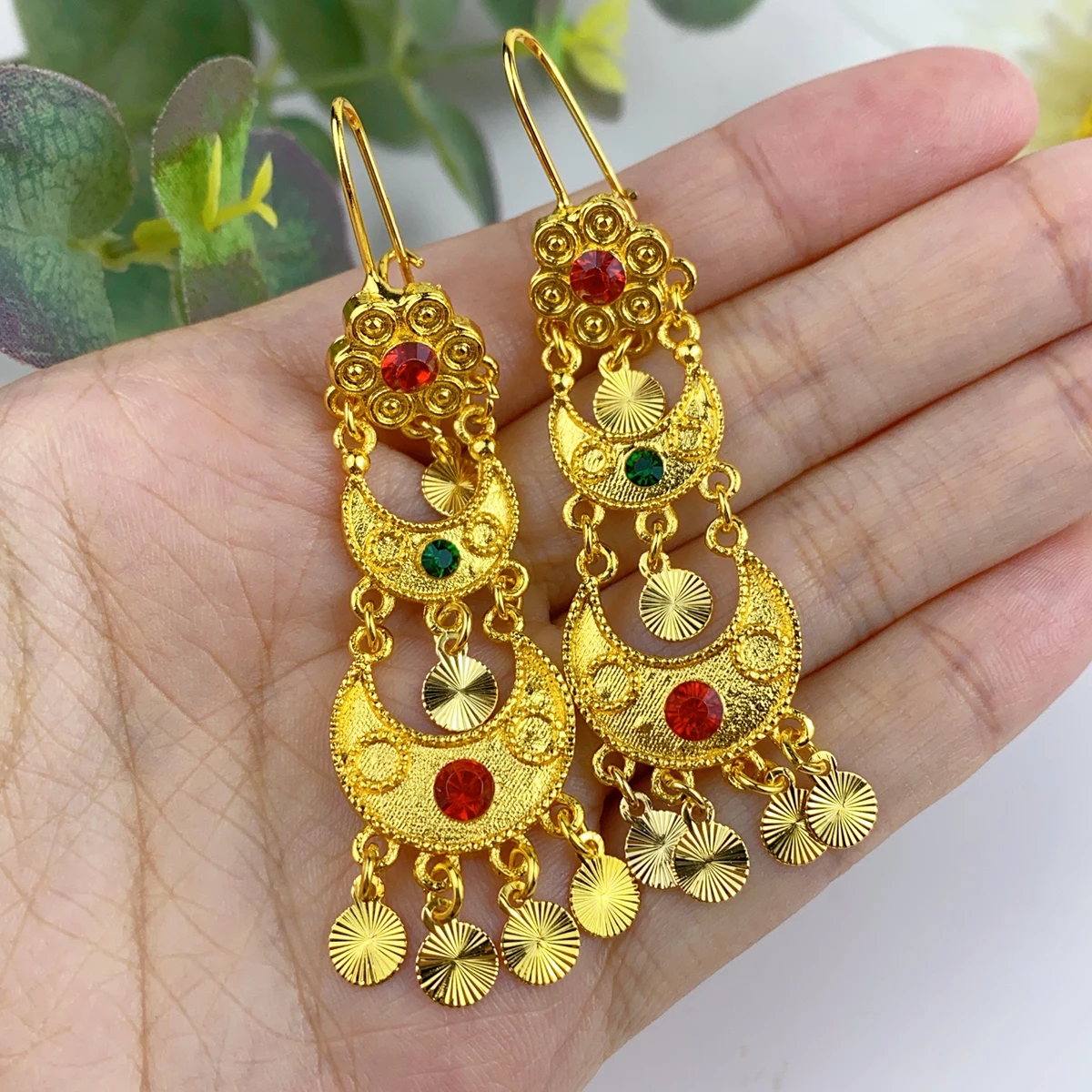 Indian Drop Dangle Earrings Je - Indian Wedding Supply avis et prix