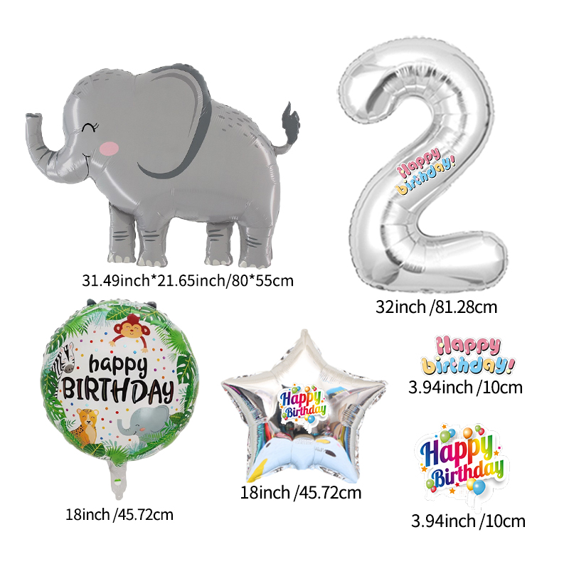 Elephant Zoo Numbers 0-9 Jungl - Wedding Zoo avis et prix