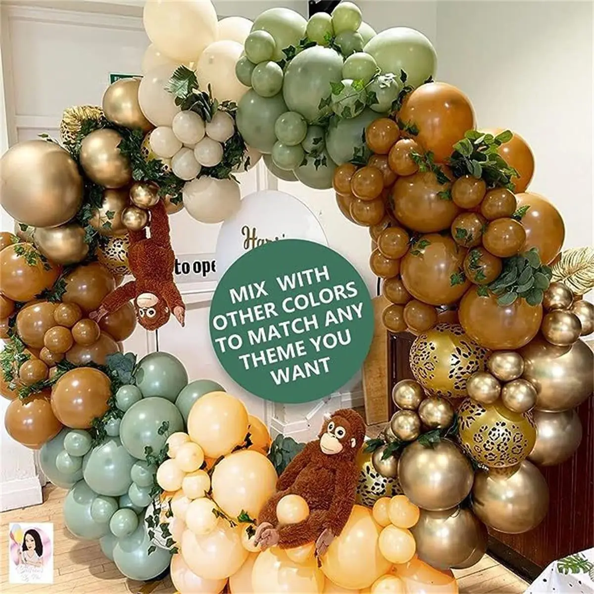 105Pcs Jungle Animal Balloon G - Wedding Zoo avis et prix