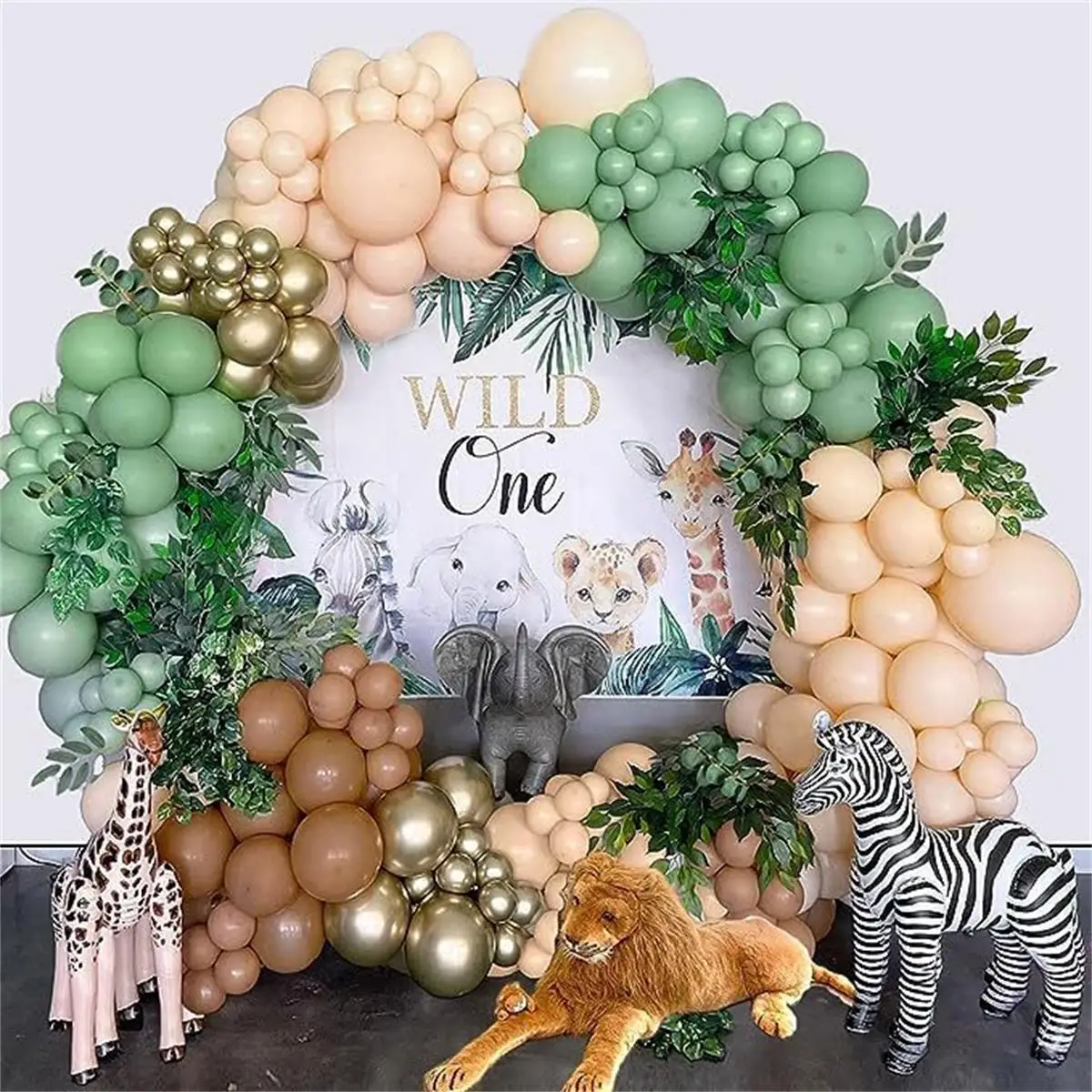 105Pcs Jungle Animal Balloon G - Wedding Zoo avis et prix