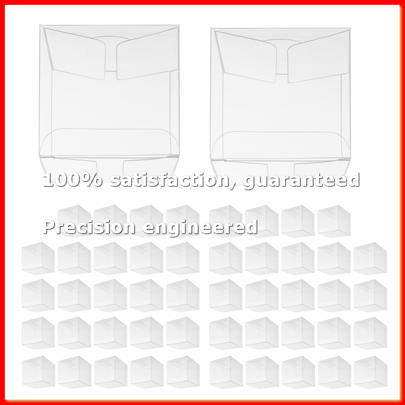 50Pcs Clear Plastic Boxes for  - Wedding Favor Box avis et prix