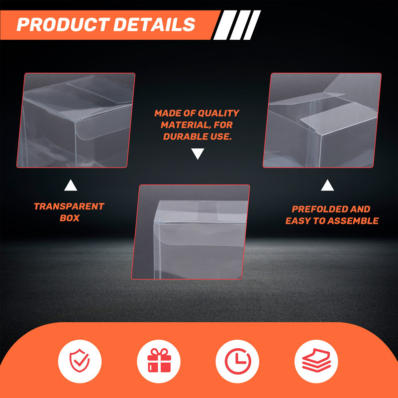 50Pcs Clear Plastic Boxes for  - Wedding Favor Box avis et prix