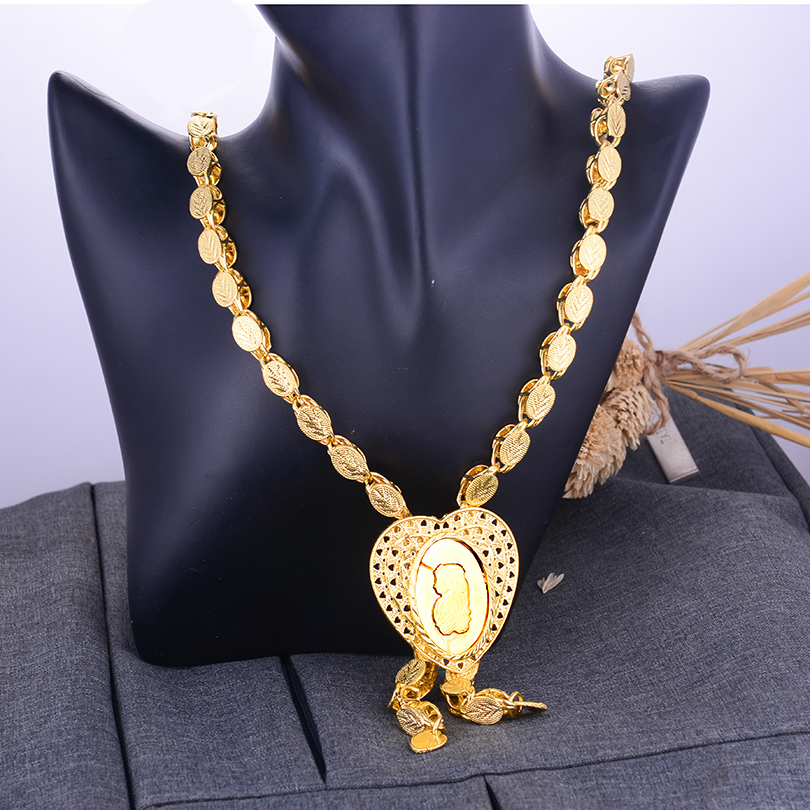 Dubai 24K Gold Color Jewelry S - Indian Wedding Supply avis et prix