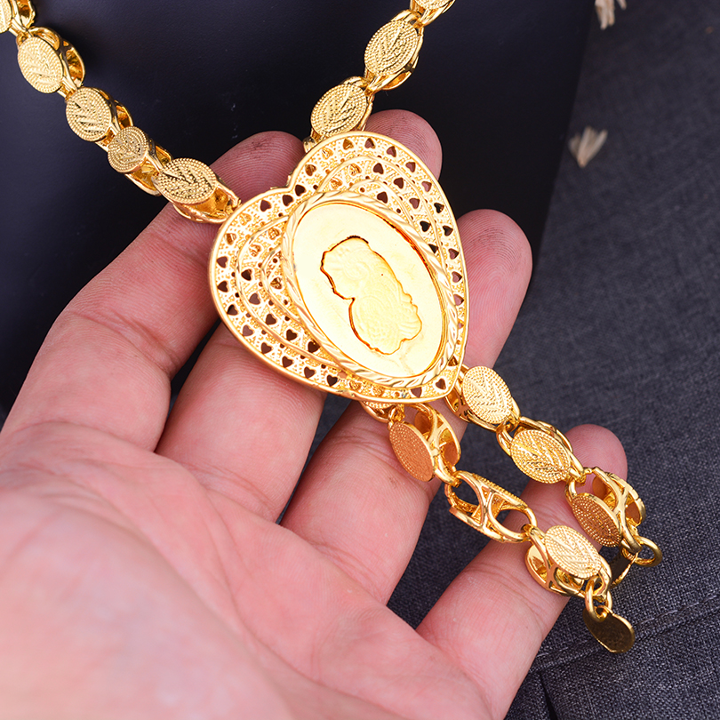 Dubai 24K Gold Color Jewelry S - Indian Wedding Supply avis et prix