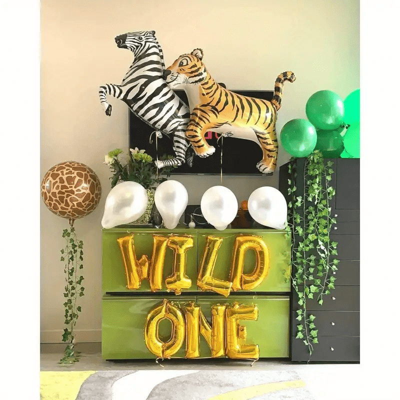 4 black and white striped zebr - Wedding Zoo avis et prix