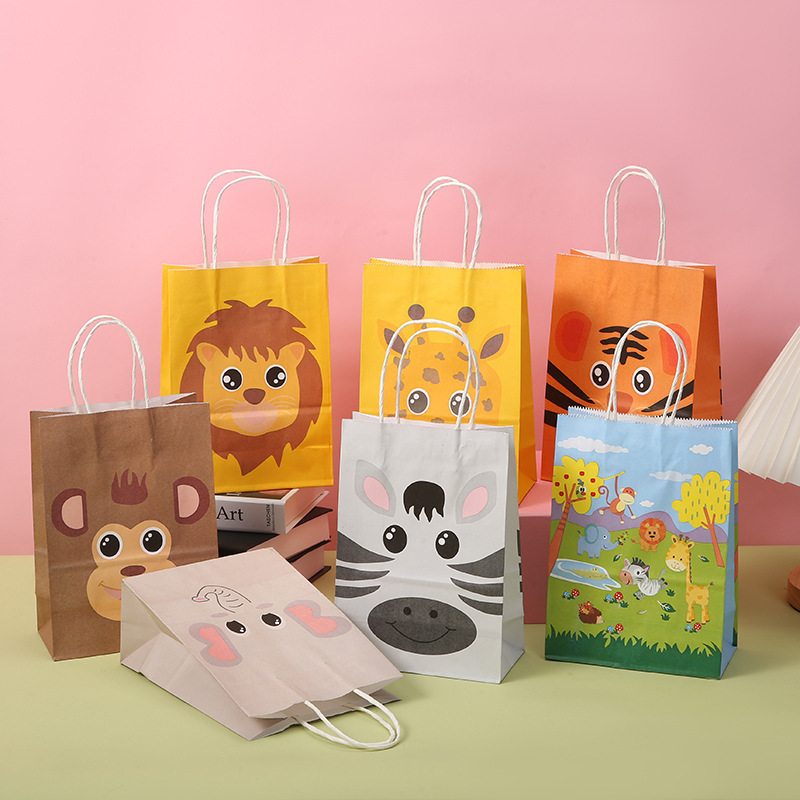 7pcs Cute Cartoon Zoo Animals  - Wedding Zoo avis et prix