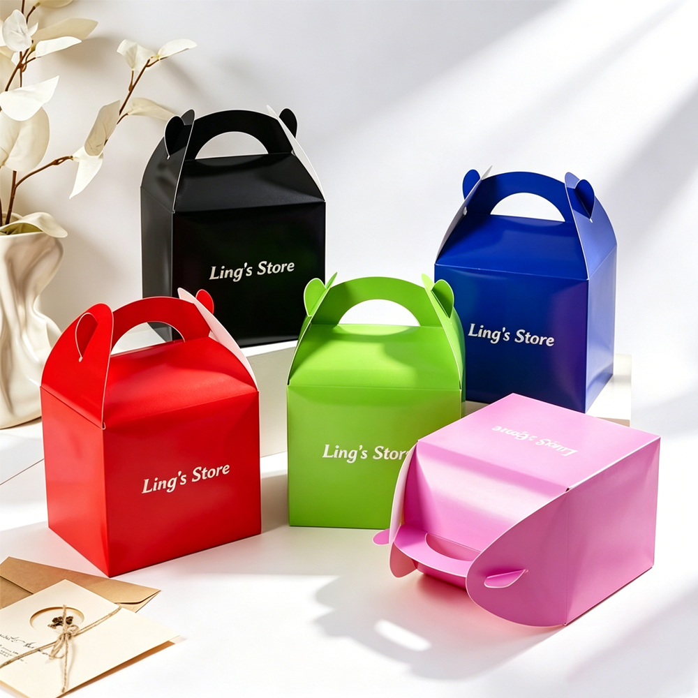 50/100Pcs Personalized Logo 14 - Wedding Favor Box avis et prix