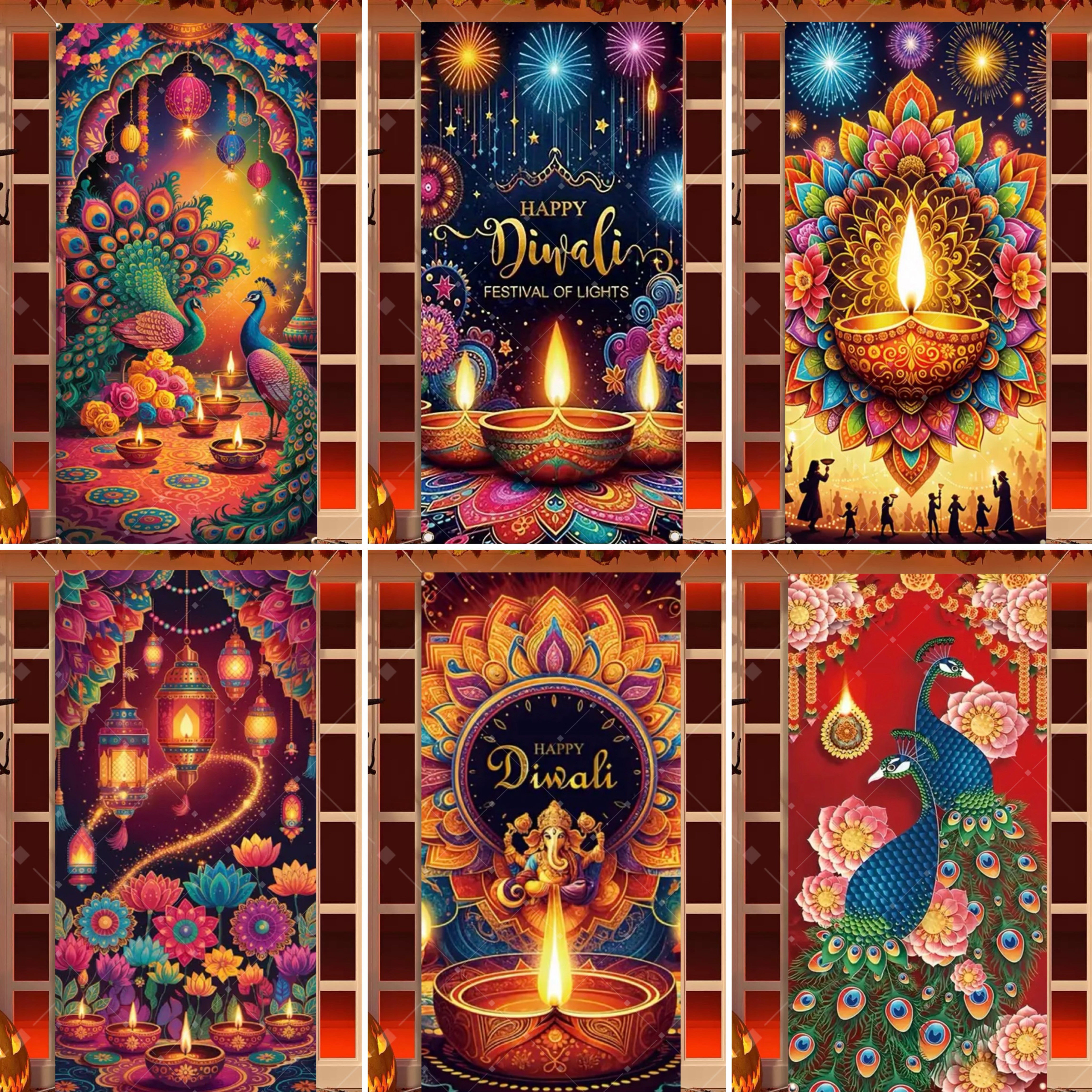 Diwali Decoration Party Backgr - Indian Wedding Supply avis et prix