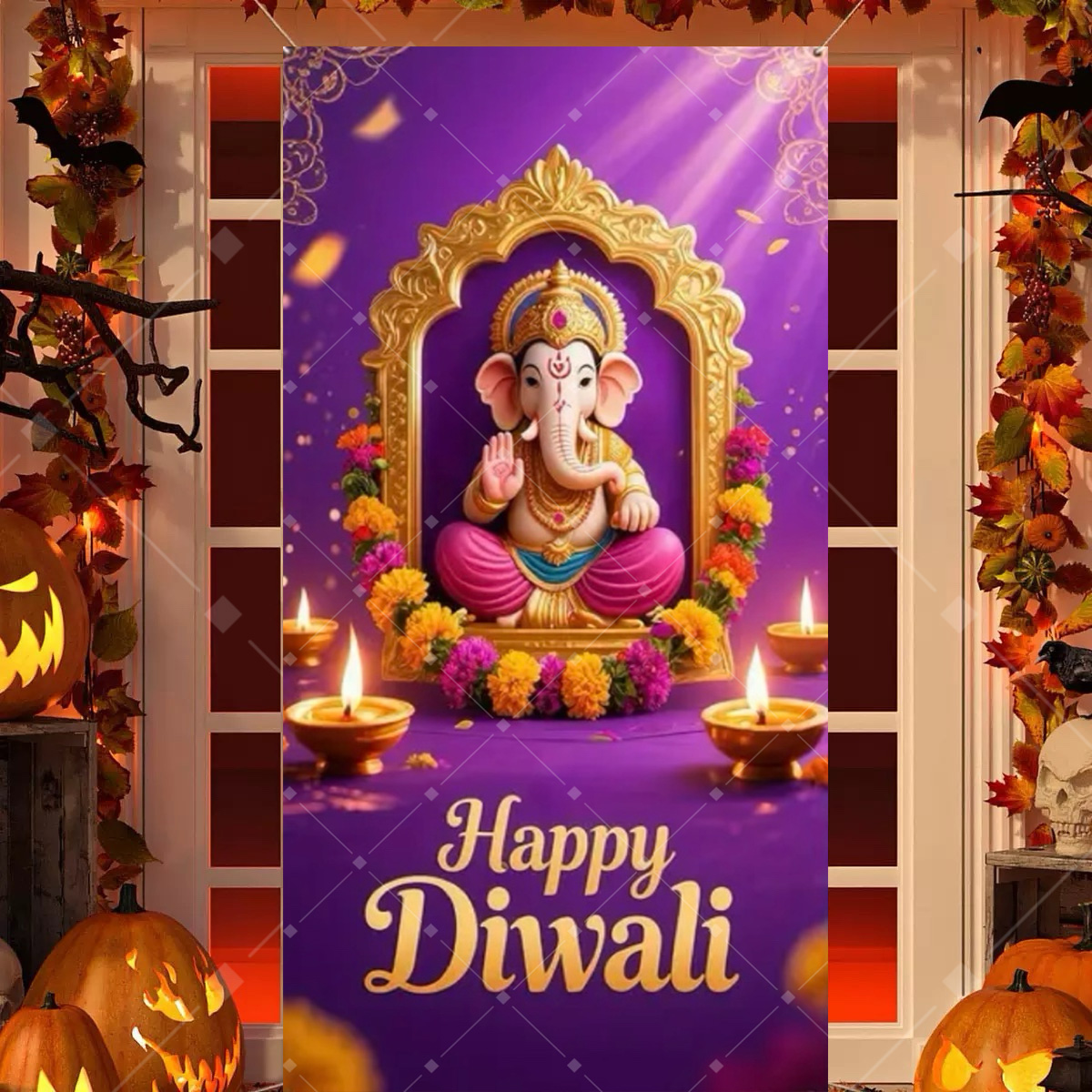 Diwali Decoration Party Backgr - Indian Wedding Supply avis et prix