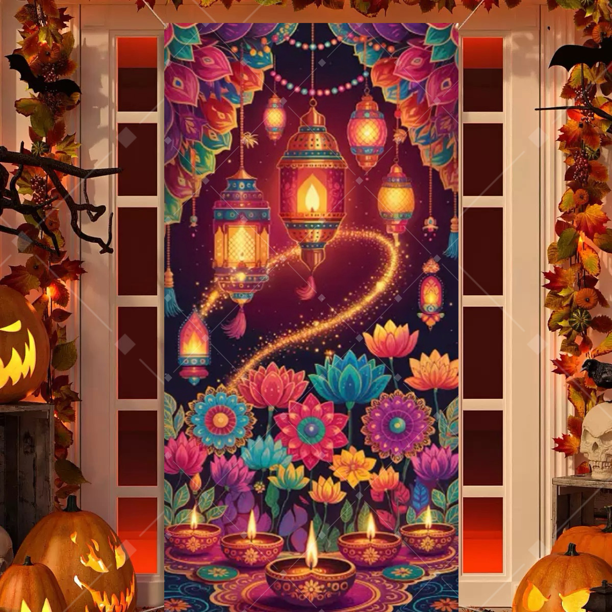 Diwali Decoration Party Backgr - Indian Wedding Supply avis et prix