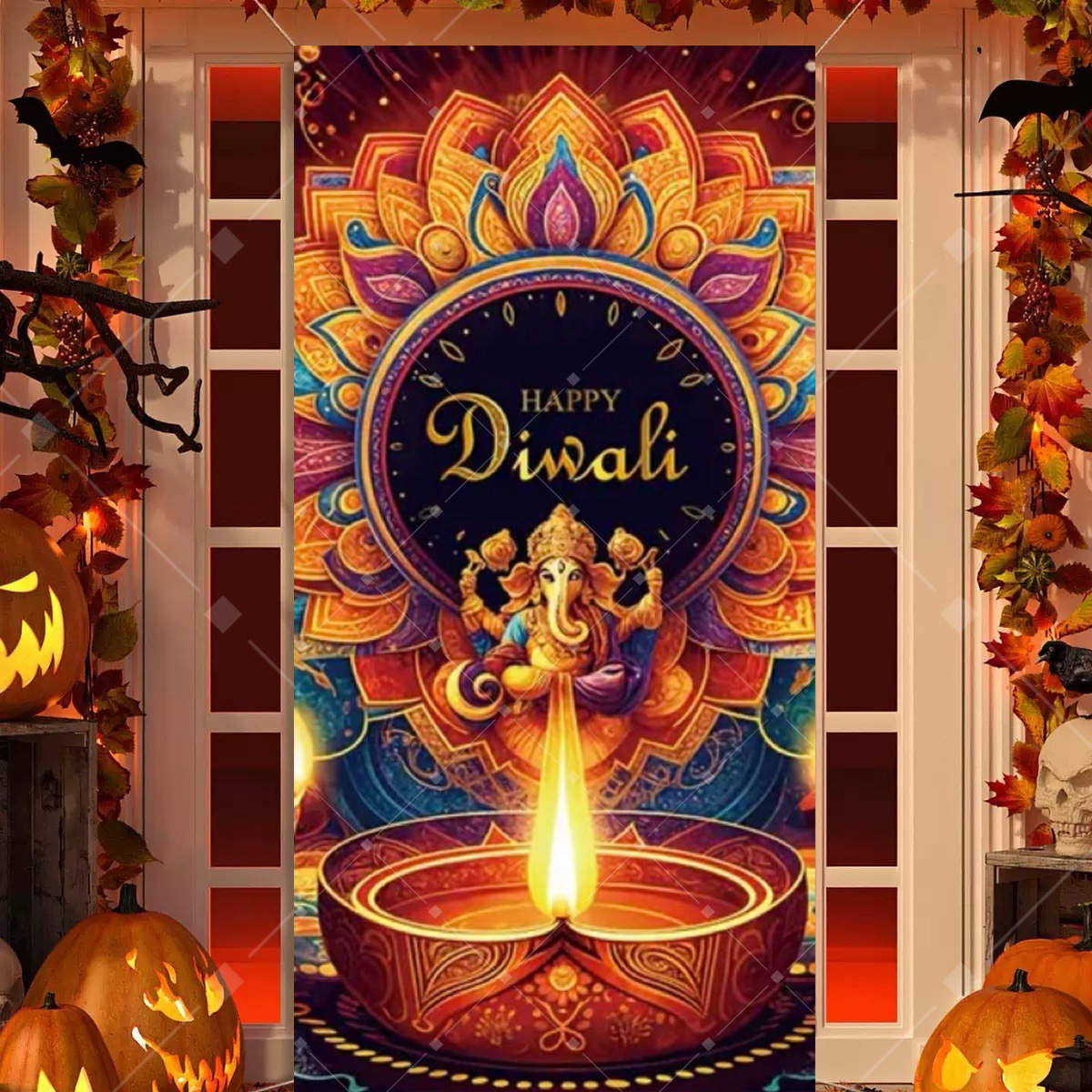Diwali Decoration Party Backgr - Indian Wedding Supply avis et prix