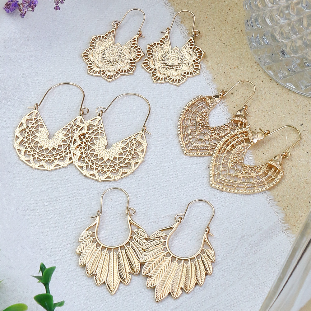 Vintage Ethnic Peach Heart Flo - Indian Wedding Supply avis et prix