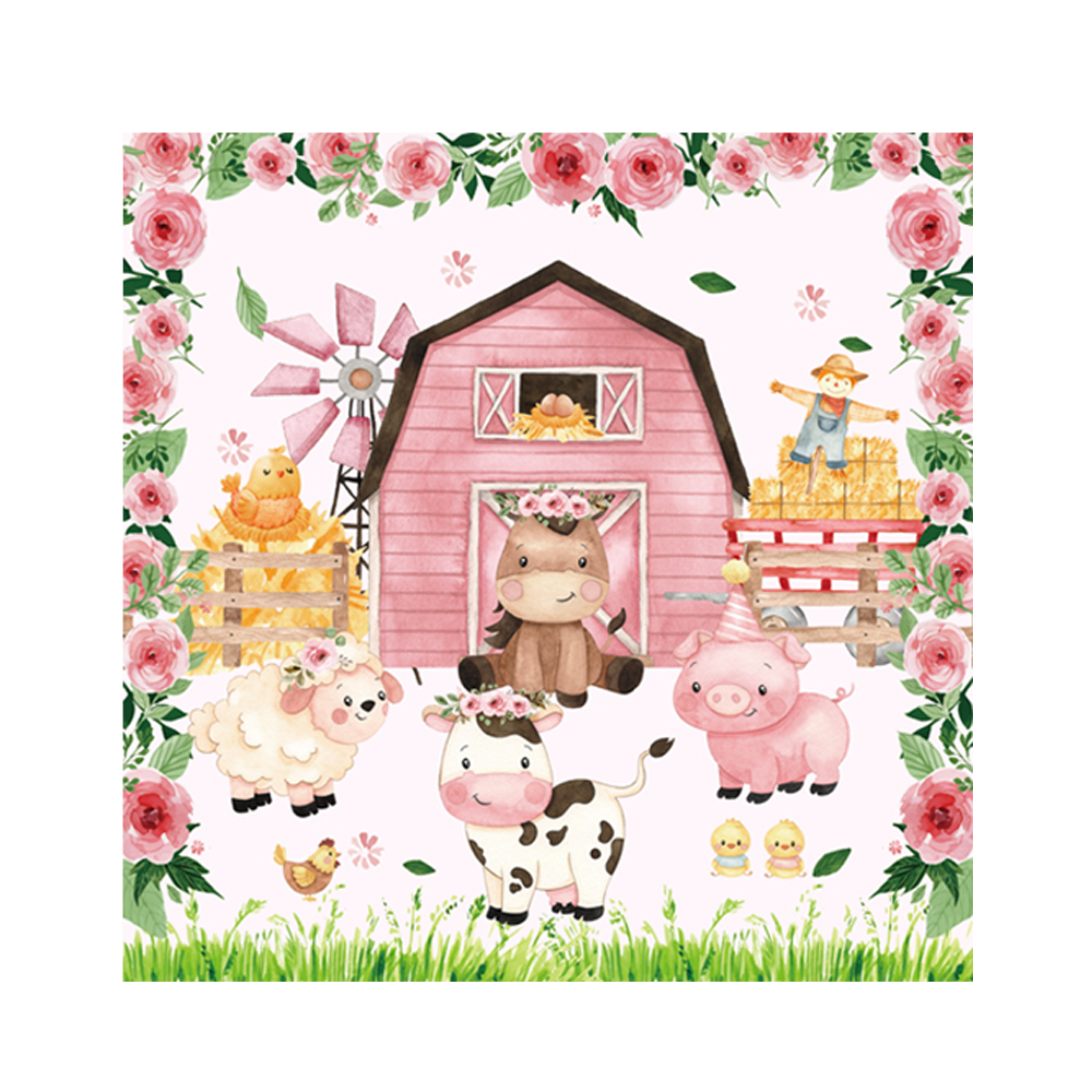 20/40pcs Cartoon Animal Farm N - Wedding Zoo avis et prix