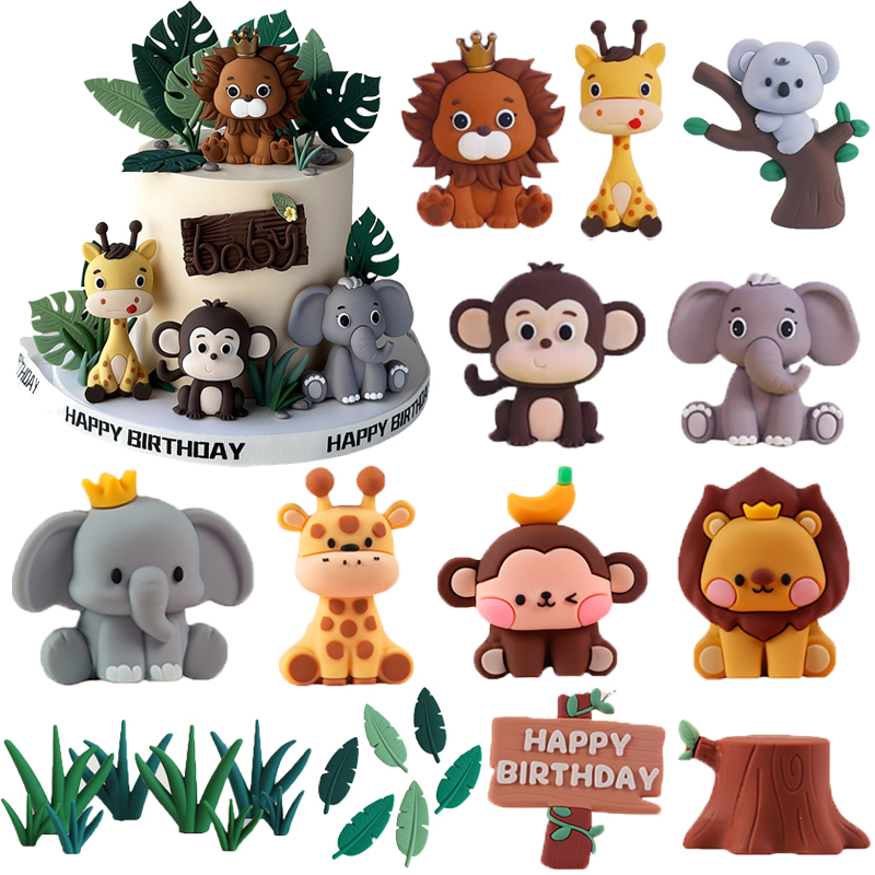 New Forest Jungle Animals Cake - Wedding Zoo avis et prix