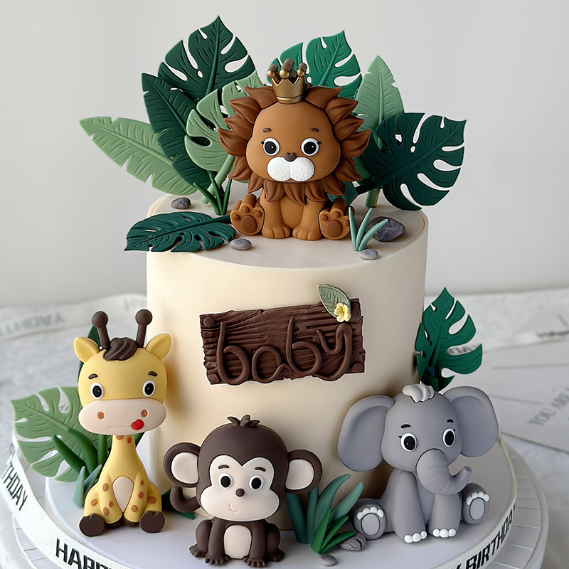 New Forest Jungle Animals Cake - Wedding Zoo avis et prix