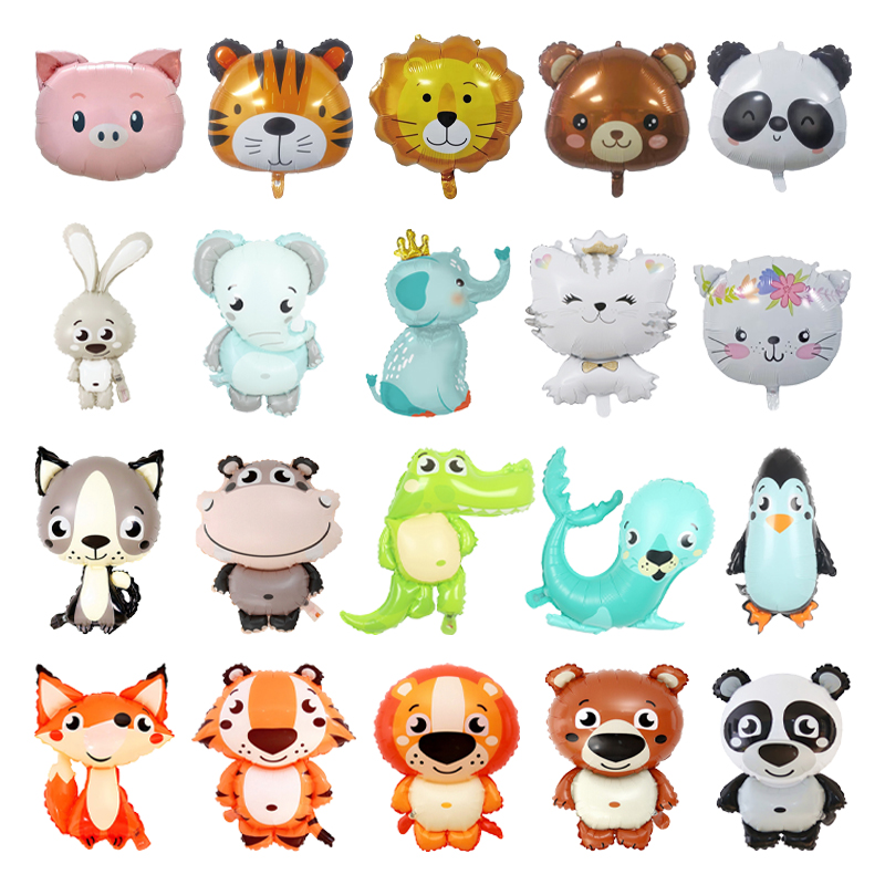 Q-version Animal Foil Balloons - Wedding Zoo avis et prix