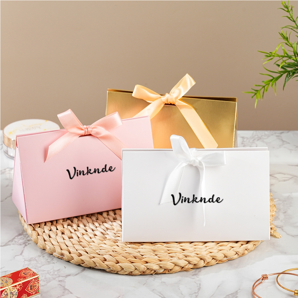 50/100pcs Custom Logo Gift Box - Wedding Favor Box avis et prix