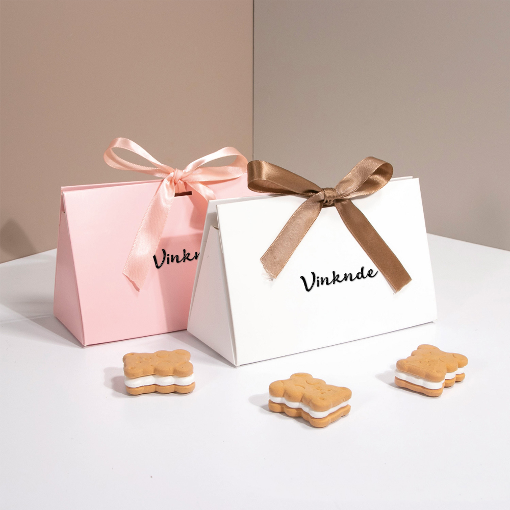 50/100pcs Custom Logo Gift Box - Wedding Favor Box avis et prix