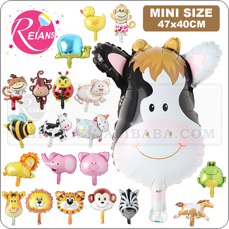 Mini Animal Head Foil Balloon, - Wedding Zoo avis et prix