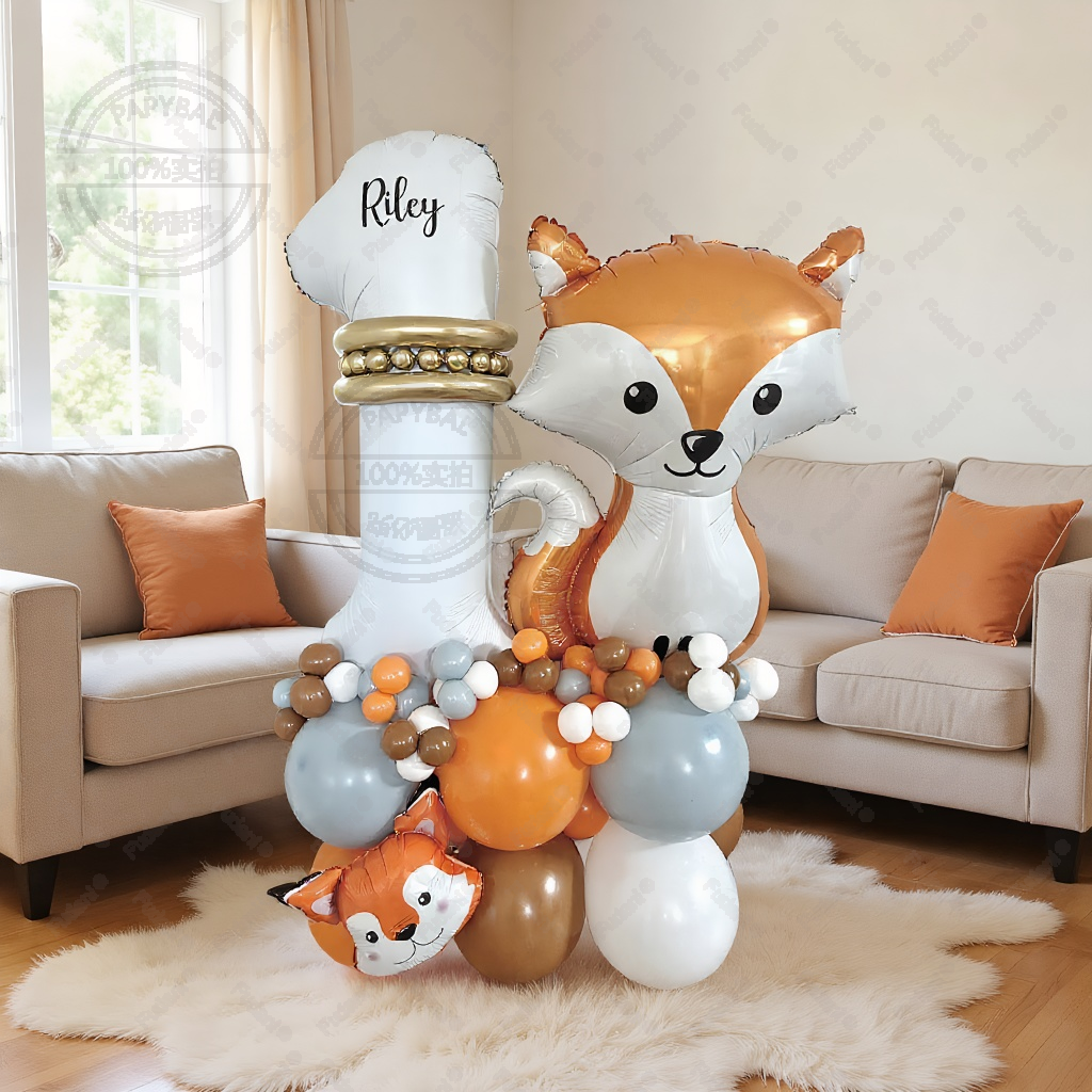 63Pcs Jungle Zoo Smart Fox Alu - Wedding Zoo avis et prix