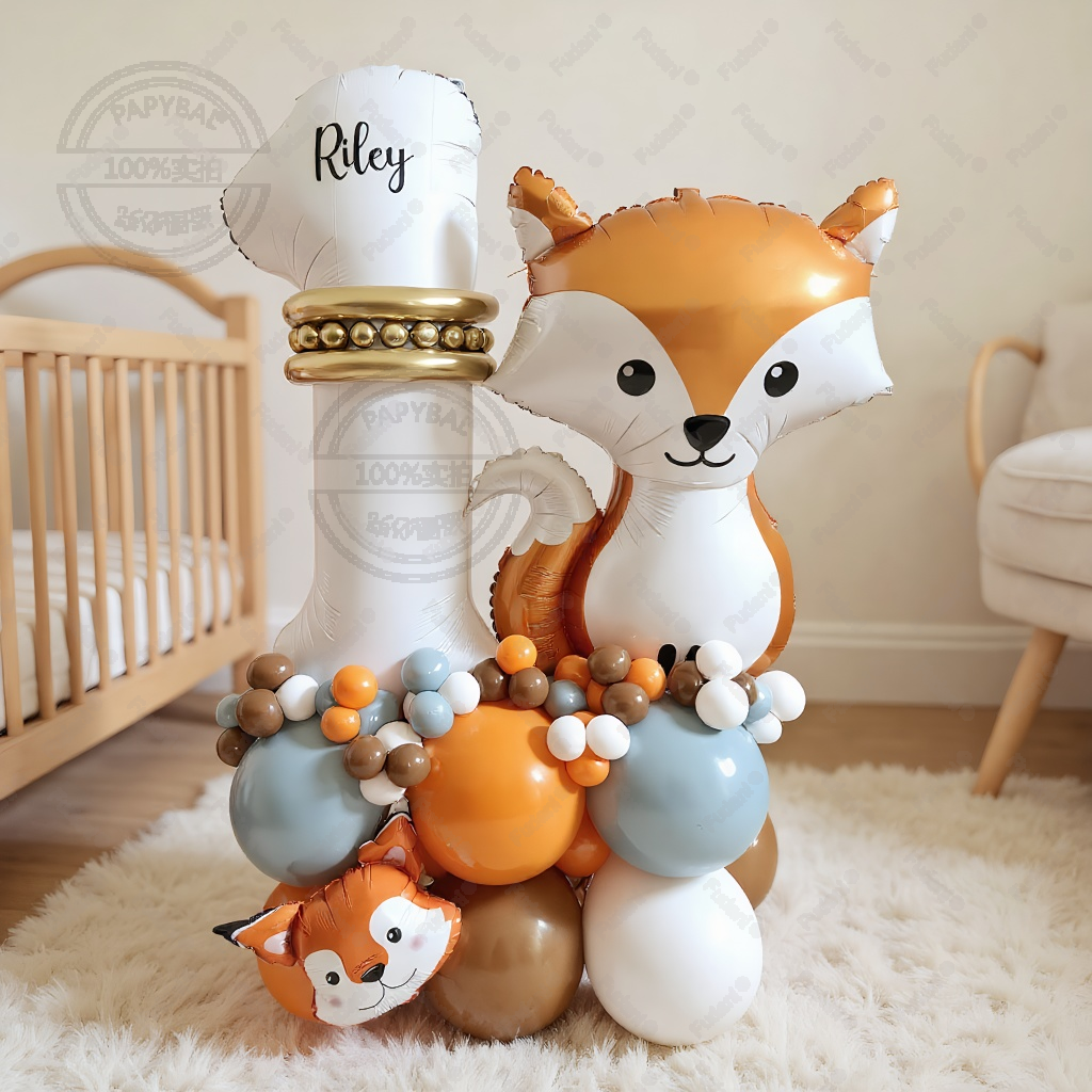 63Pcs Jungle Zoo Smart Fox Alu - Wedding Zoo avis et prix