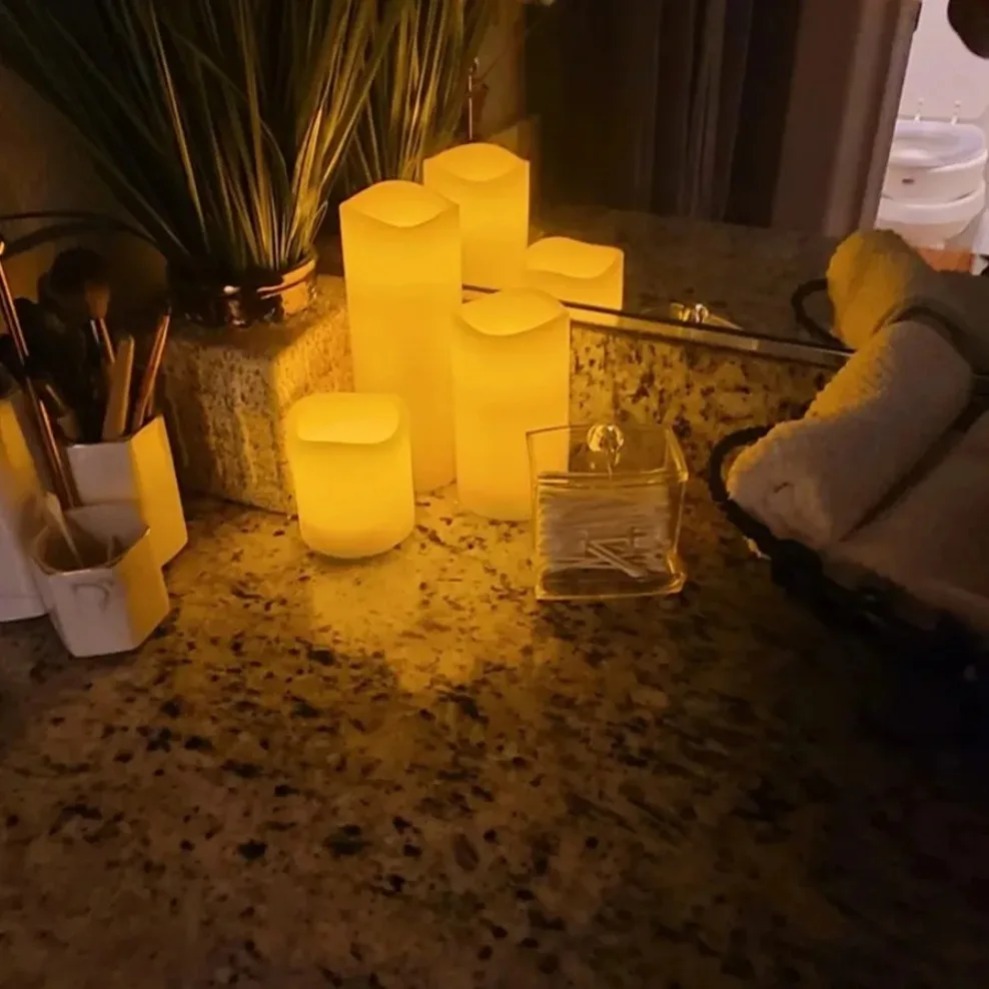 LED Electric Candle Lamp Swing - Wedding Power Supply avis et prix