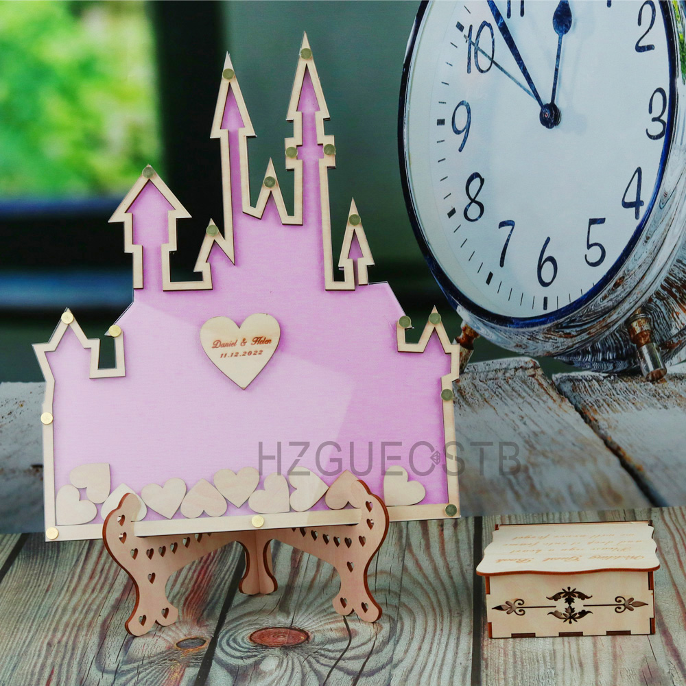 Personalized  Castle Guest Boo - Wedding Favor Box avis et prix