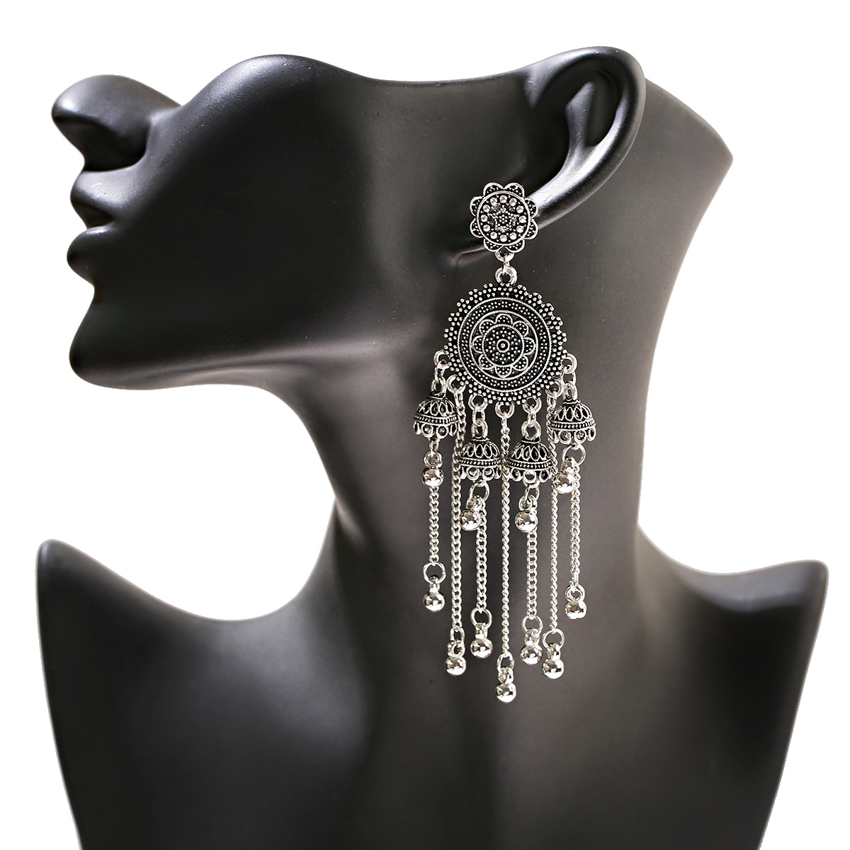 Chain Pendientes Earring And H - Indian Wedding Supply avis et prix